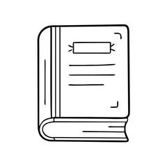 simple book icon icon, simple book icon vector illustration-simple illustration of simple book icon, perfect for simple book icon logos and icons
