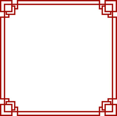 Chinese Frame Border Decoration