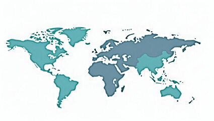 Flat Global oil market integration visualized in professional photo stock imagery showcases international trade routes digital market platforms and cross border economic collaborations that drive ener