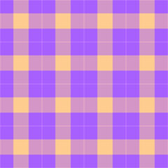 Eps pattern check seamless, canvas textile texture tartan. Dog tooth plaid fabric background vector in violet and light colors.
