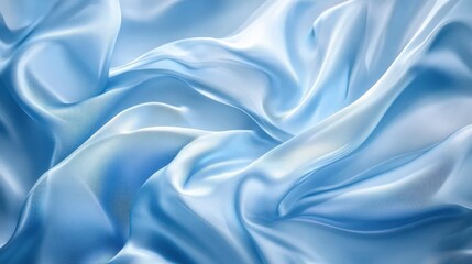 Fototapeta premium Blue abstract motion blurred background. Light pale blue surface illustration