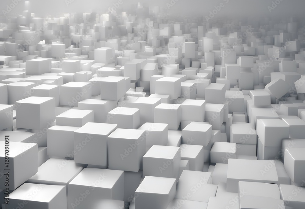 Poster background template geometric space copy chaotic design rendering abstract composition corporate 3d 