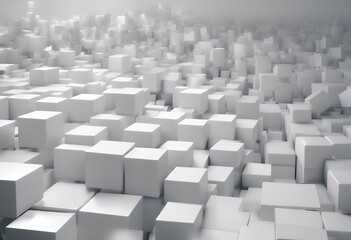 background template geometric space copy chaotic design rendering abstract composition corporate 3d cubic cubes white minimal business architecture object abstraction wallpaper digital shape creative