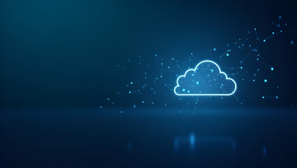 Advanced Cloud Integration Strategy: Driving Enterprise Digital Transformation with Unified Data Exchange, Streamlined Workflows & Robust API Connectivity - Conceptual Image with Empty Space