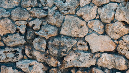 pattern antique stone wall background detailed