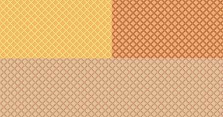 abstract chocolate vector background, wafer background texture, sweet concept for your design background