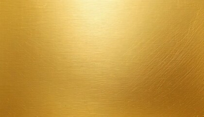 Naklejka premium A shiny gold surface with subtle horizontal lines and a gradient of light across the top area
