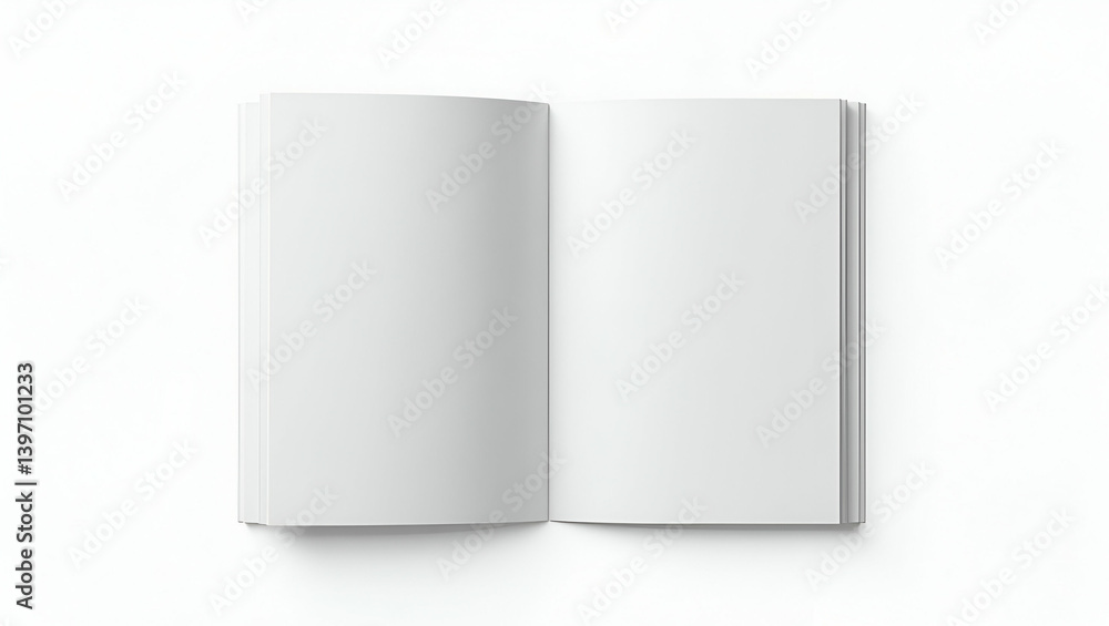 Poster flat refined presentation folder mockup design featuring streamlined layout modern elegance and prof