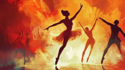 dance ballet illustration