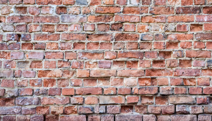 Fototapeta premium 赤レンガの壁