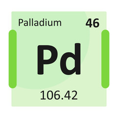 Palladium Bold Black Icon