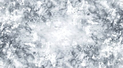 Obraz premium Abstract icy texture with swirling patterns and bright center, evoking a sense of cold and depth