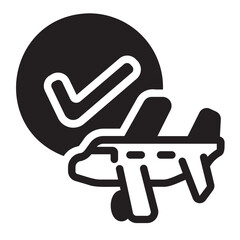 On Time  glyph icon