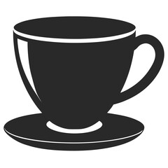 Coffee Cup silhouette vector illustration