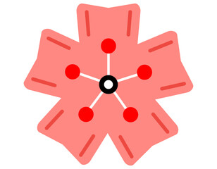 Obraz premium Japan element vector design 