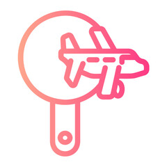 Searching  gradient icon