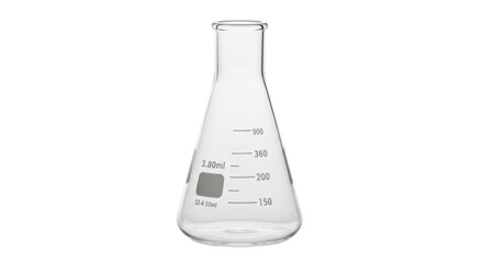 Isolated Erlenmeyer Flask