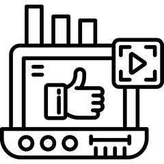 Social Media Icon Vector Element