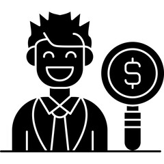Investment Icon Vector Element