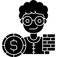 Capital Icon Vector Element