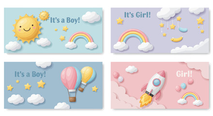 set of birthday icons