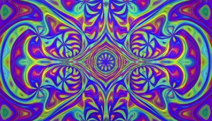 Obraz premium abstract fractal background