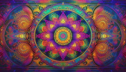 abstract fractal background