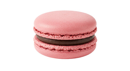 Isolated Macaron Cookie