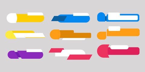 Infographic Label Banner