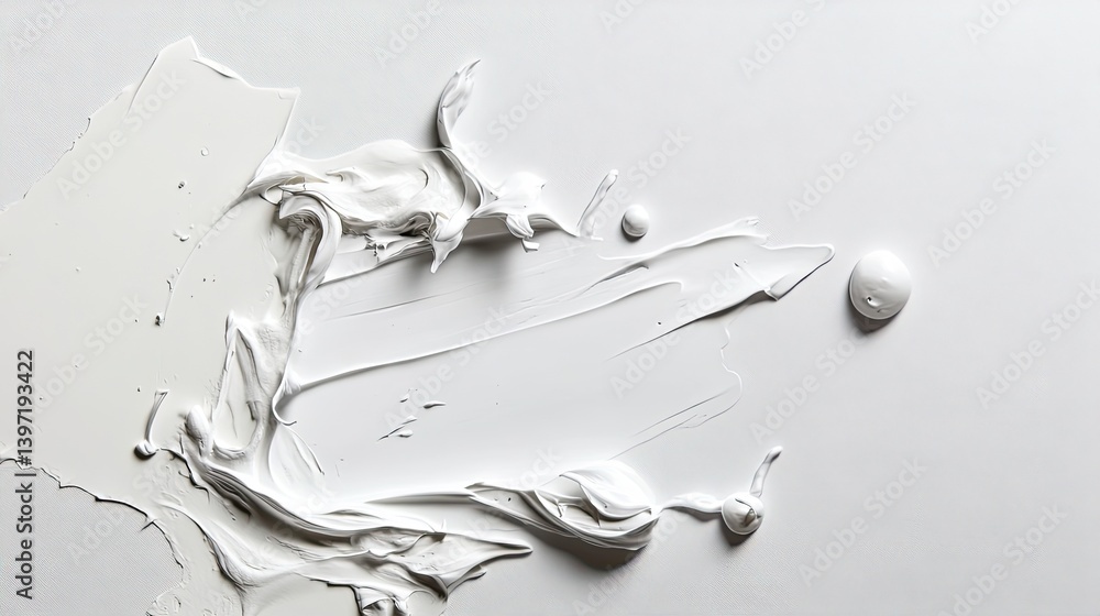 Poster creative action white background art techniques studio setting visual content minimalist viewpoint