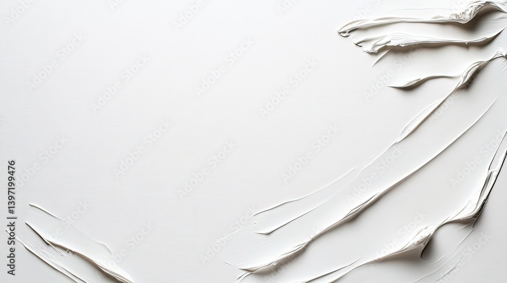 Aufkleber artistic white background texture creation studio image minimalistic close-up creativity