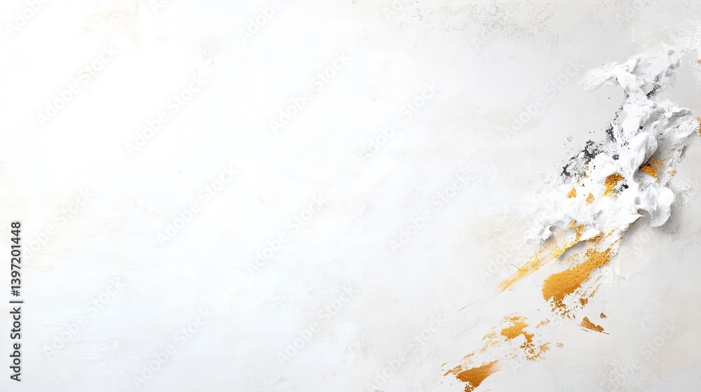 Aufkleber dynamic abstract art splash on white background creative expression minimalist style artistic perspe