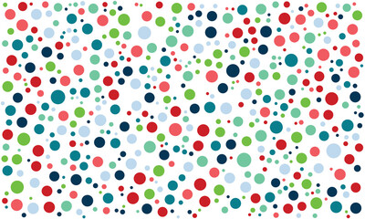 seamless pattern with colorful dots