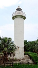 沖縄県八重山諸島鳩間島の灯台