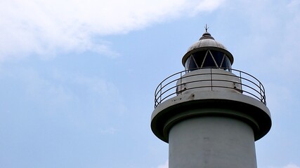 沖縄県八重山諸島鳩間島の灯台