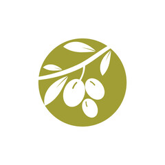 olive icon vector illustration design template