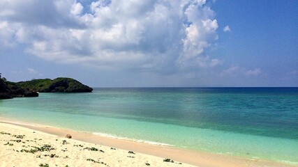 鹿児島県与論島の大金久海岸