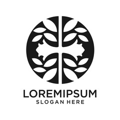 abstract tree logo