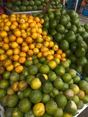 Mandarin oranges, vibrant and juicy citrus fruits with easy-to-peel skin, arranged beautifully. Perfect for snacking, garnishing, or adding a burst of freshness to any dish.