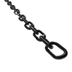 Fototapeta premium The metal chain png