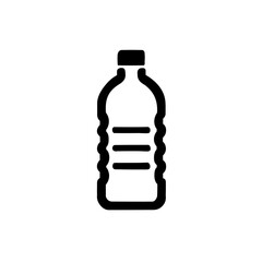 bottle vector outline, hand drawn illustration 