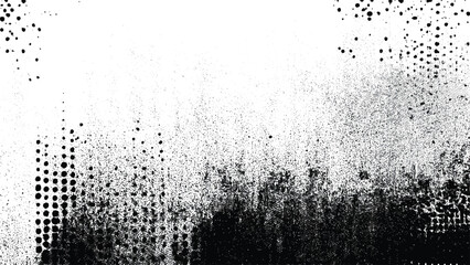 Grungy texture background, Abstract dust particle and dust grain texture on white background, dirt overlay or screen effect 