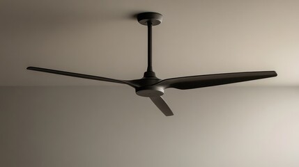 Minimalist Ceiling Fan with Sleek Look and Contemporary Blade Design