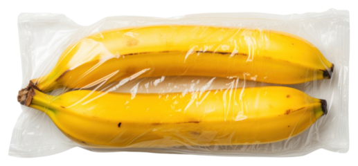 PNG Plastic wrapping over rotten banana plant food