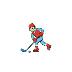 Obraz premium ice hockey player