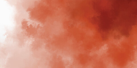 Atmospheric Background with Abstract Red Cloud and Vapor

