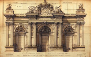 Obraz premium Blank Social Security Card Background Document Design for US Identification and Government Finance