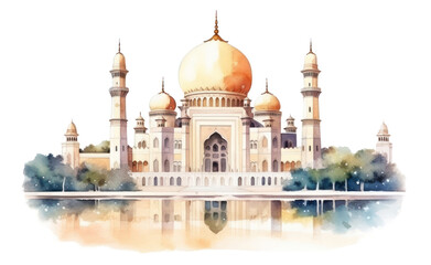 Obraz premium PNG Architecture building dome tomb.