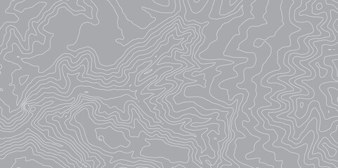 Modern Topographic Map Background with Contour Lines and Circles: A Fluid Abstract Design That Illustrates the Dynamic Flow of Terrain and Elevation Changes in a Digital Landscape