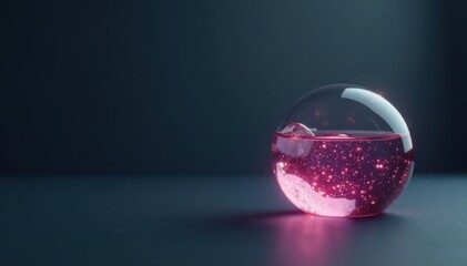 Product against dark gray background with soft glowing lights and subtle shadows, industrial lighting, minimalist background